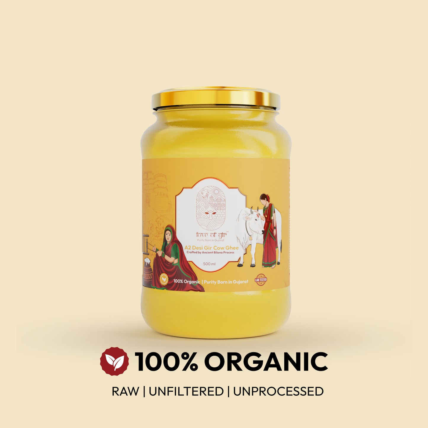 A2 Desi Gir Cow Ghee