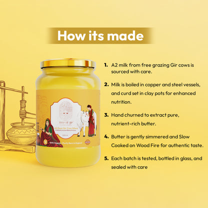 A2 Desi Gir Cow Ghee