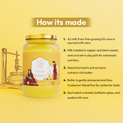 A2 Desi Gir Cow Ghee